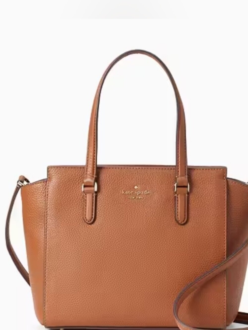 Kate Spade New York Jackson Medium Tote in the color Warm Gingerbread🤎💛